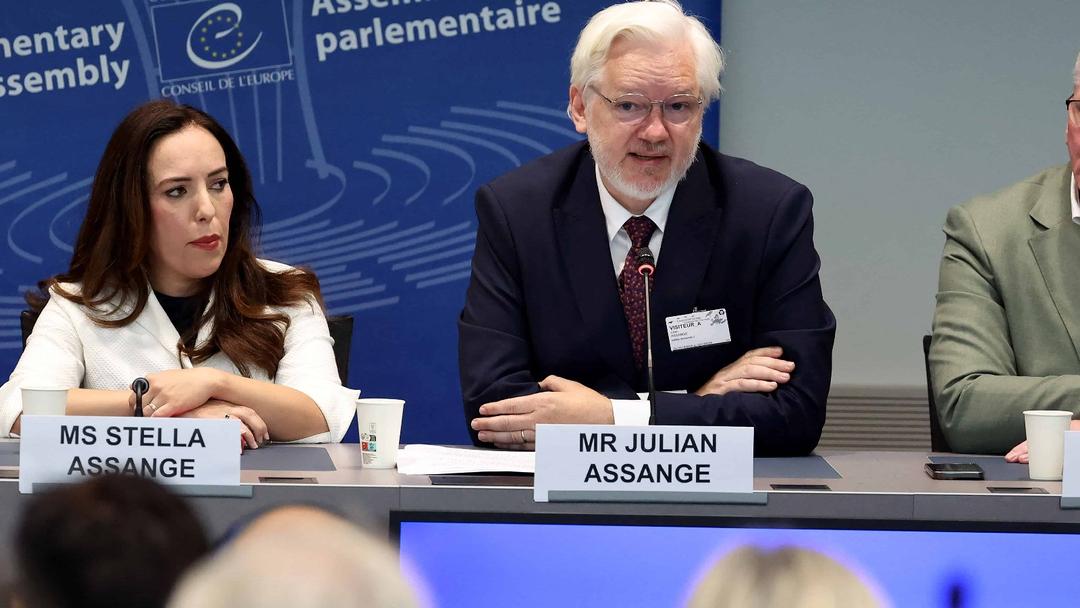 Assange Makes First Public Comments Since Release