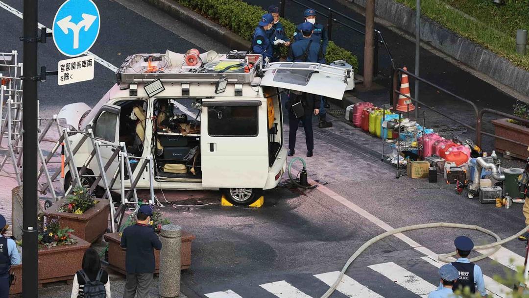 Tokyo Police Arrest Man After Attack on Japan's Ruling Party Headquarters