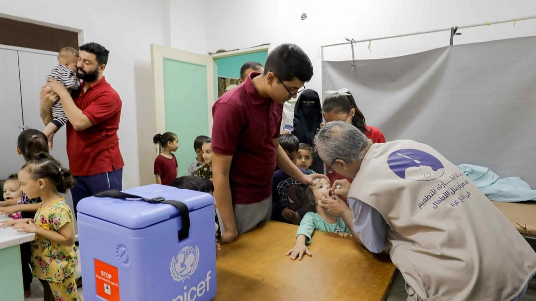 Polio Vaccination Campaign in Northern Gaza to Resume