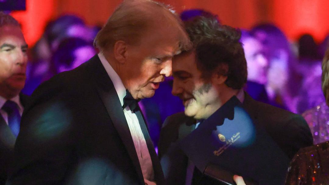 Trump Meets Argentina's Javier Milei